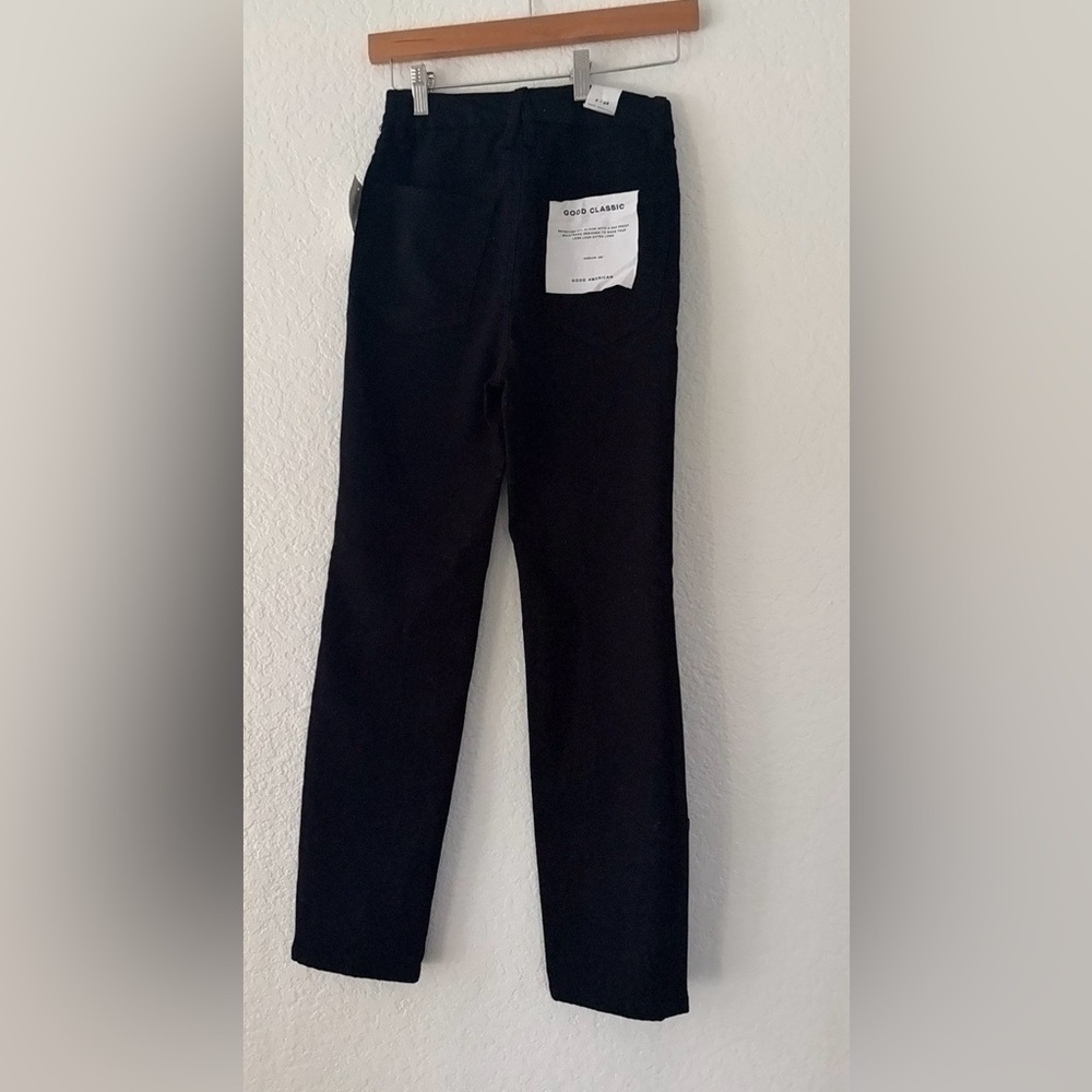 NWT GOOD AMERICAN  Good Classic Crossover Hi Rise Jeans - Picture 3 of 11